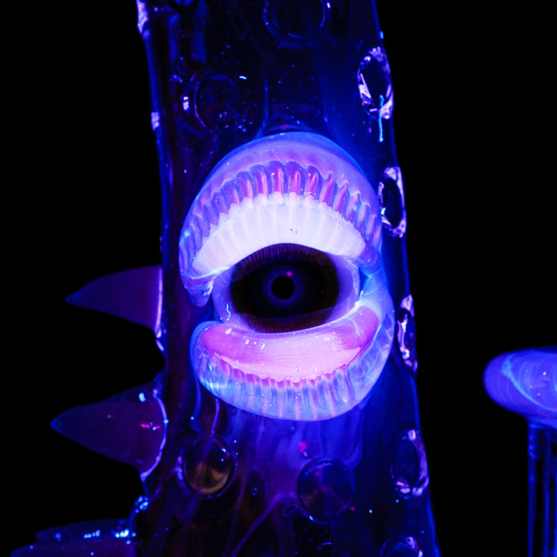 Soul Flask (Telemagenta/Plantphibian/Neptune/Circus Candy Splatter Canvas) GlassbyNobody x SALT - Smoke ATX