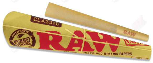 6pk 1 1/4 Classic Cones RAW - Smoke ATX