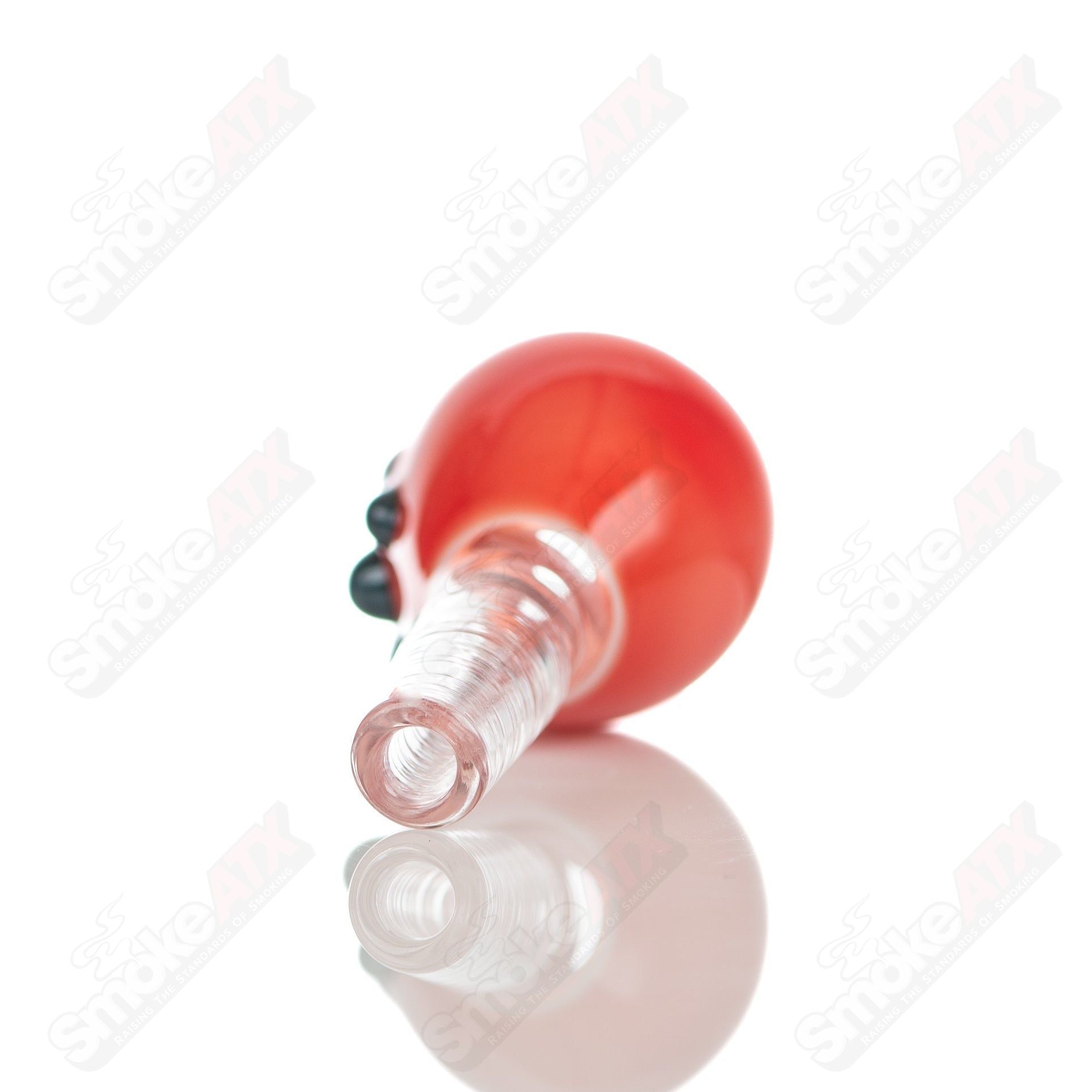 #3 10mm Full Color Push Slide Bowl Dustorm Glass - Smoke ATX