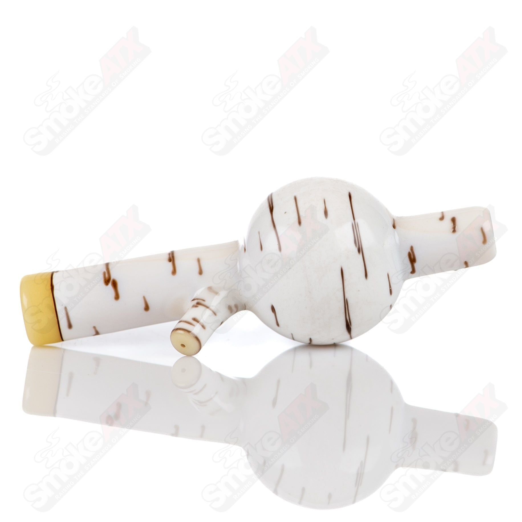 #2 Birch Carb Cap Foster Glass - Smoke ATX