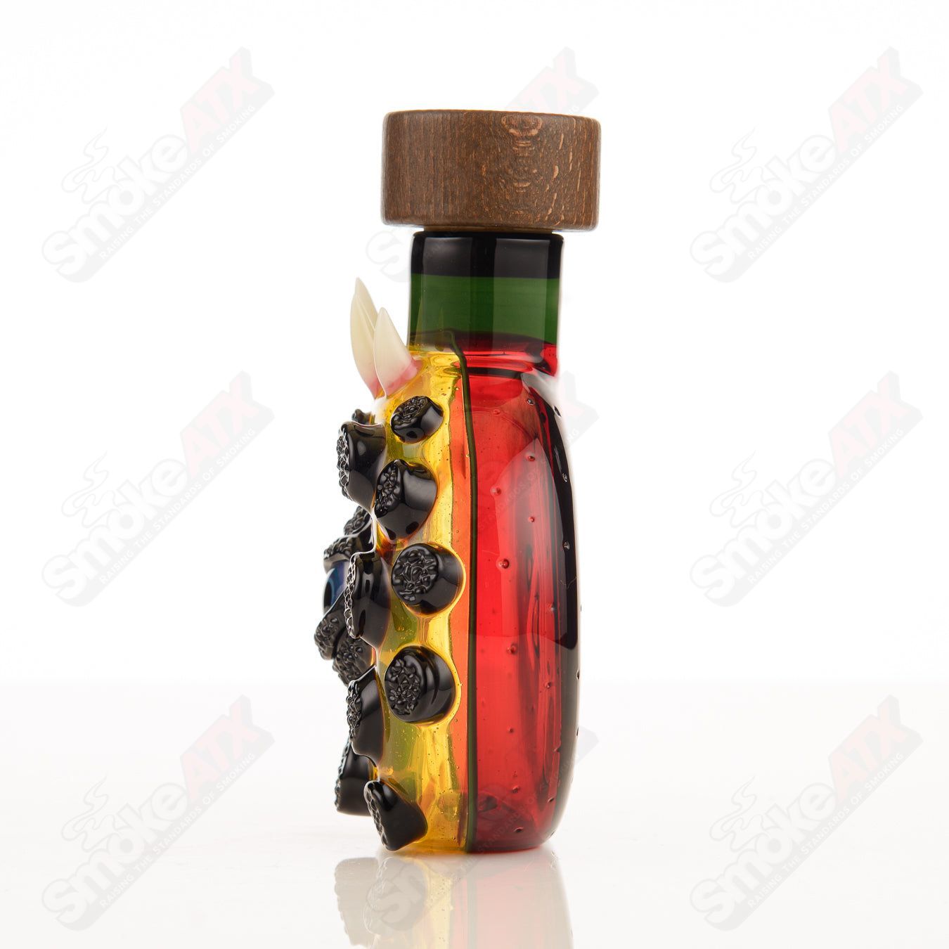 Strawberry Banana Flask by Boots x Salt Glass - Smoke ATX
