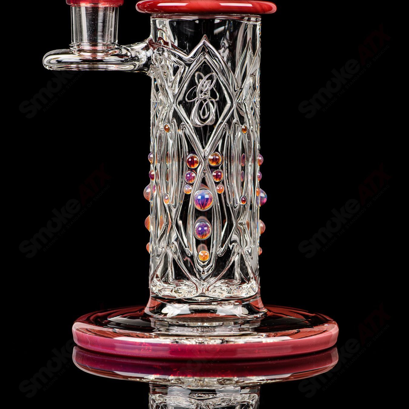 #2 Elementum Color Accent Membrane Tube Avant-Garde Glass - Smoke ATX