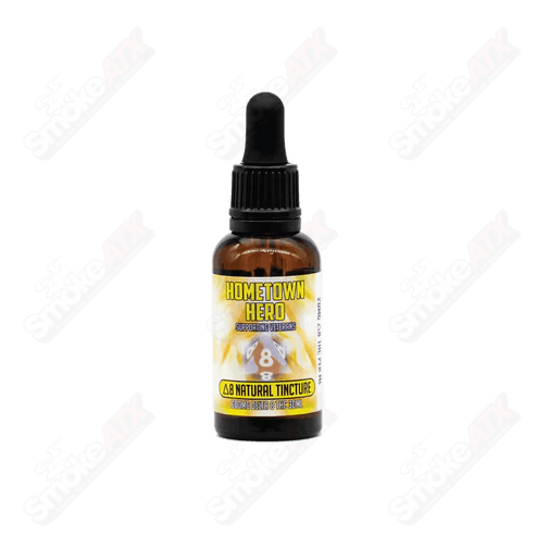 600mg Natural Delta-8 THC Tincture Hometown Hero - Smoke ATX