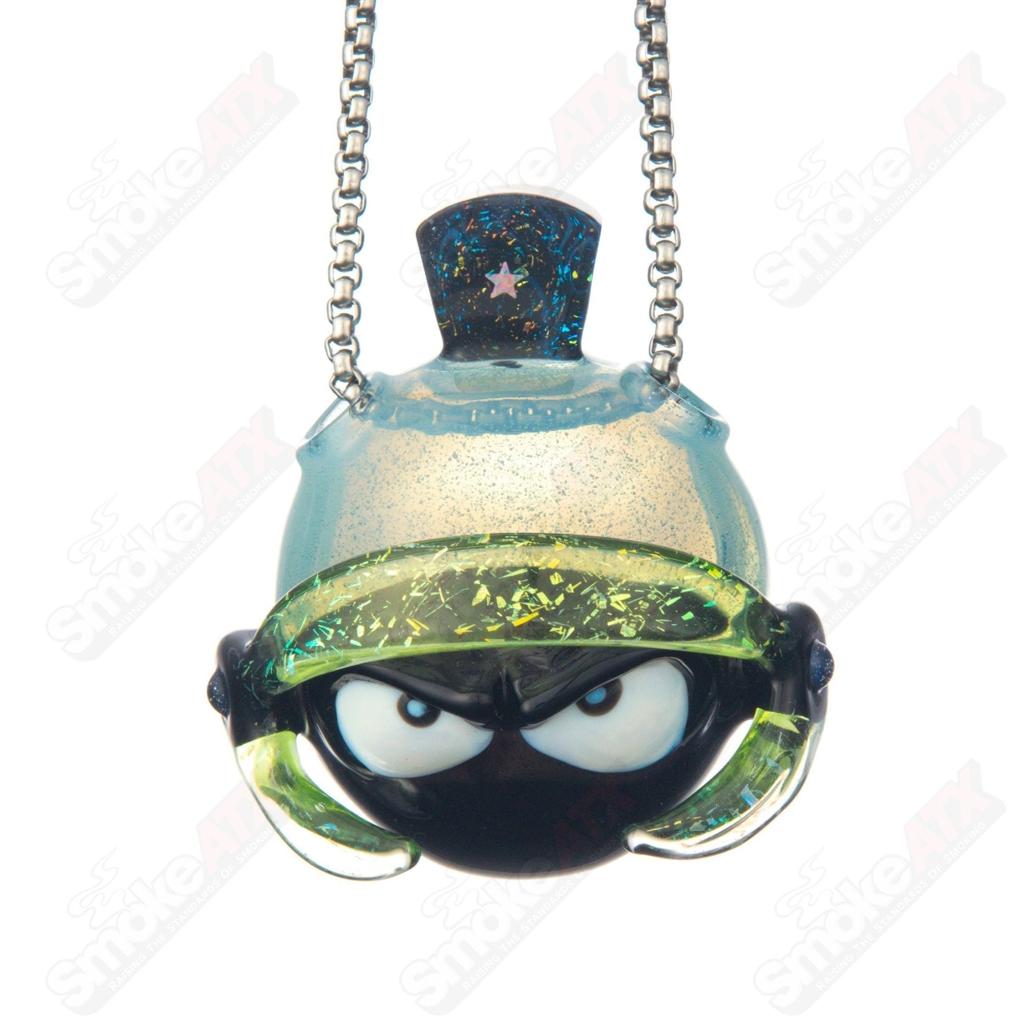 Marvin the Martian w Matching Pendant J Smart Glass - Smoke ATX
