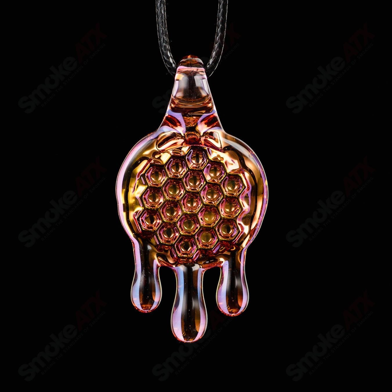 Pressed HoneyComb Pendant James Lang - Smoke ATX