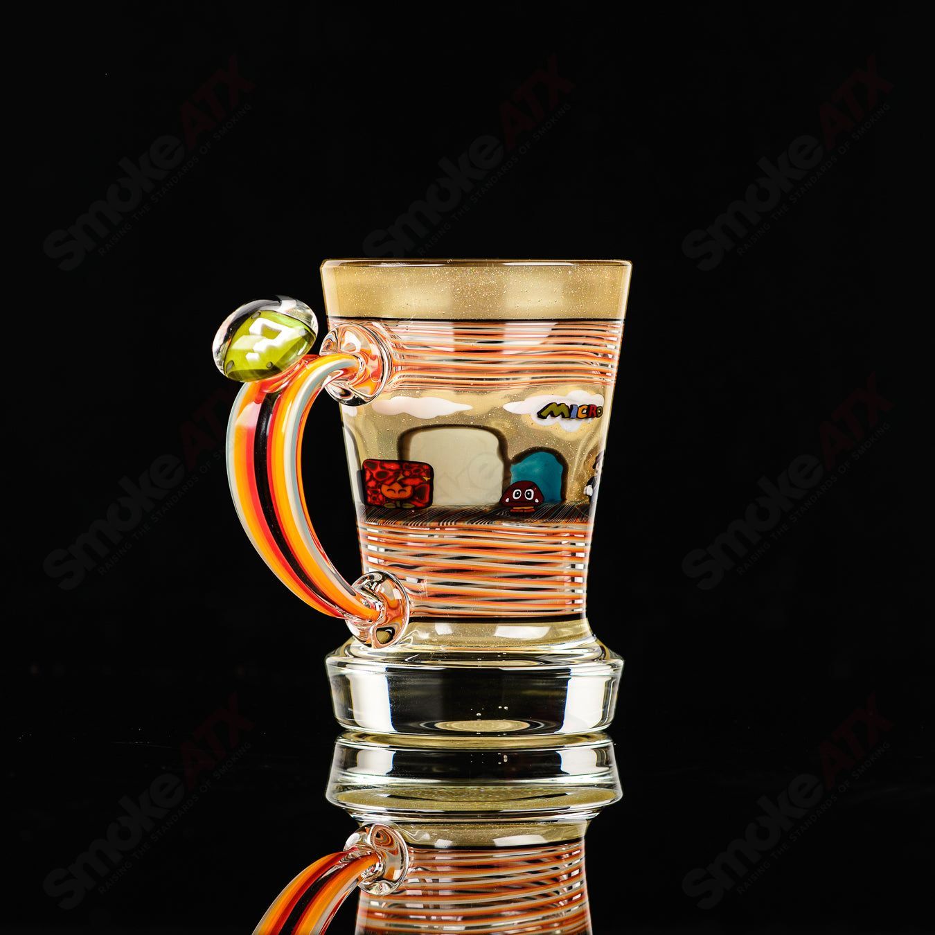 Super Mario Theme Milli Coffee Mug By Micro & SPG - Smoke ATX