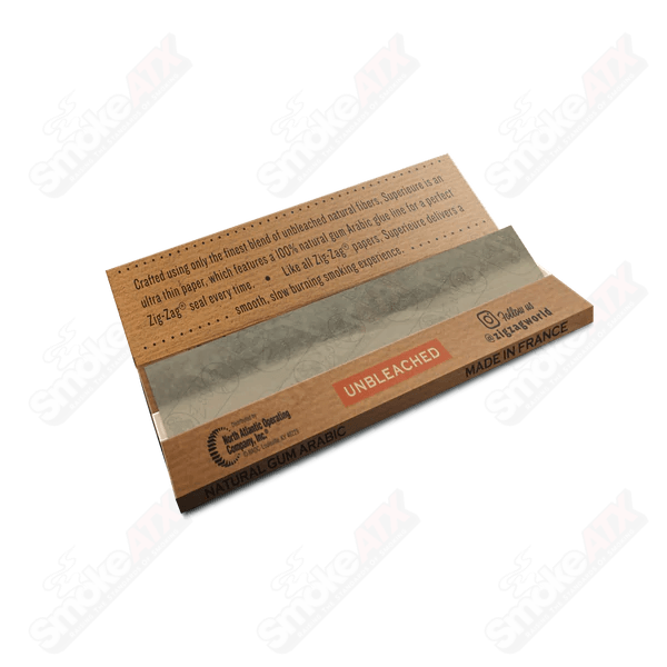 Ultra Thin King Size Unbleached Zig Zag - Smoke ATX