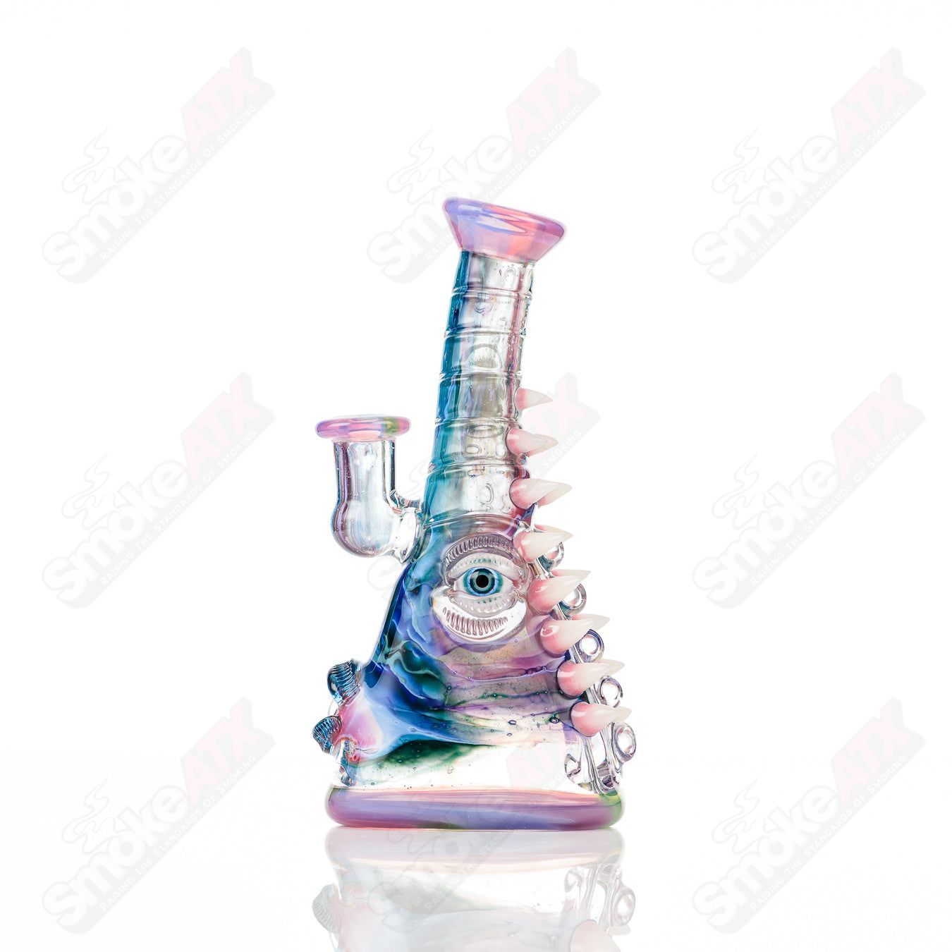 UV Tie - Dye Soul Flask - Glass by Nobody x SALT - Smoke ATX