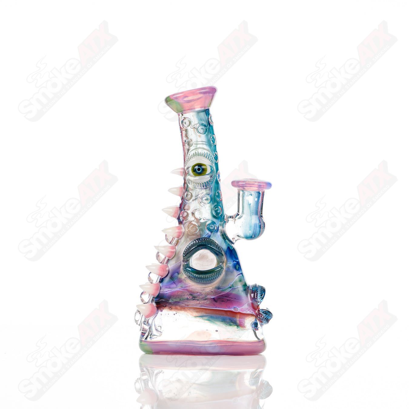 UV Tie - Dye Soul Flask - Glass by Nobody x SALT - Smoke ATX