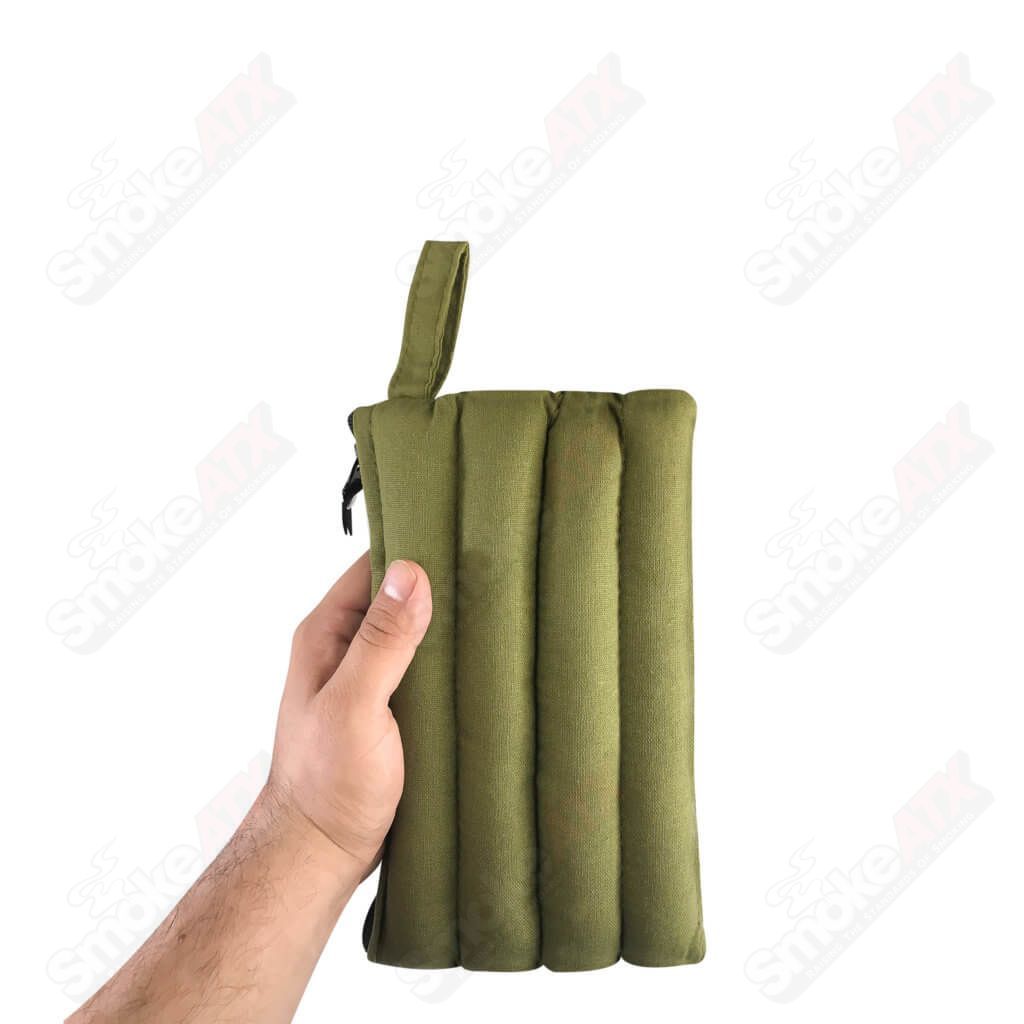 Vatra Bags Green Hemp V13 9” Rectangle - Smoke ATX