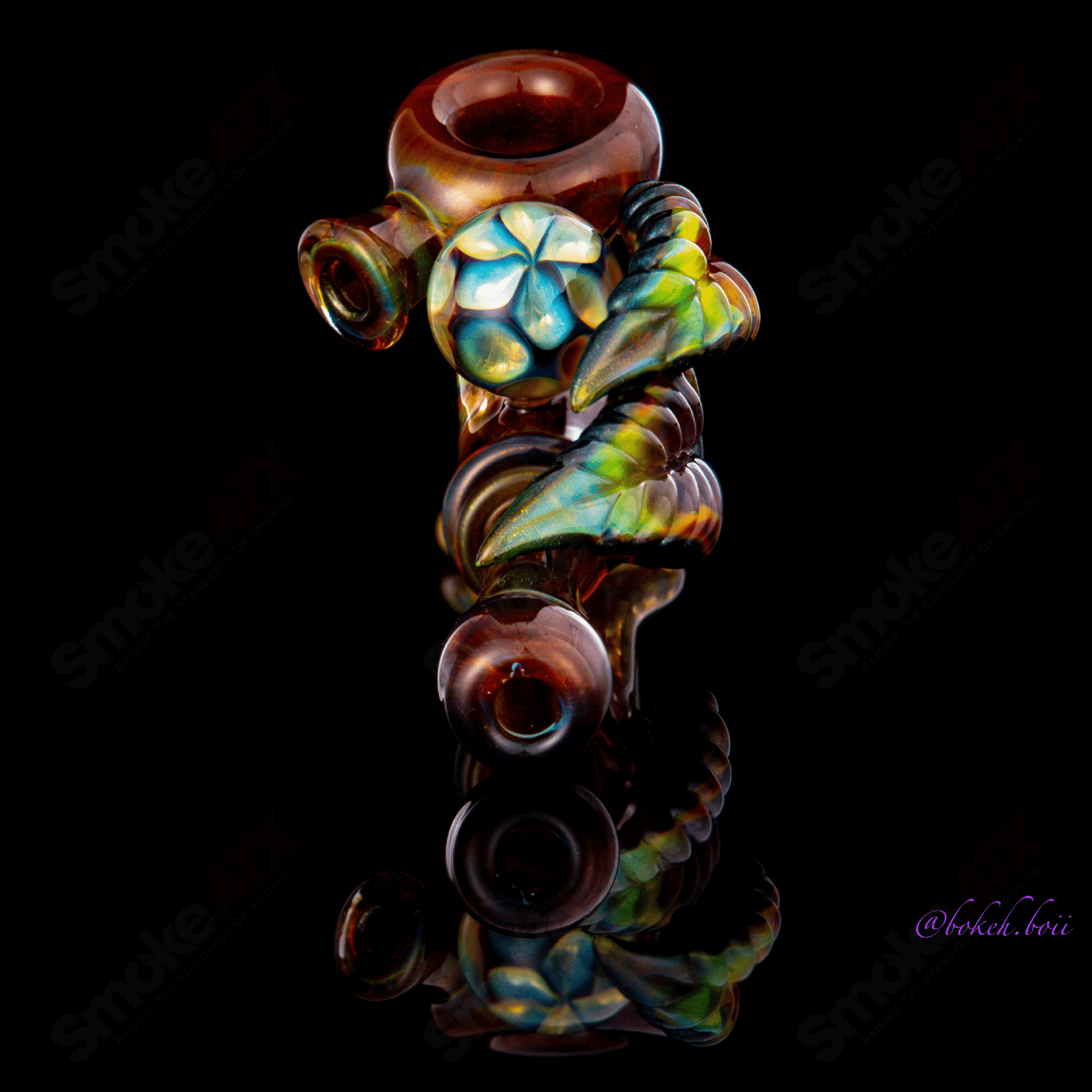 Wrap And Rake Dry Pipe Calmbo X Dosh - Smoke ATX
