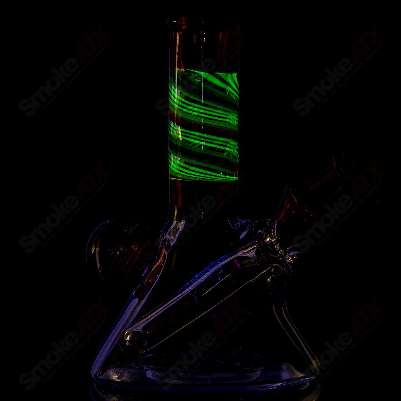 Illuminati Mini Beaker Lux Glass - Smoke ATX