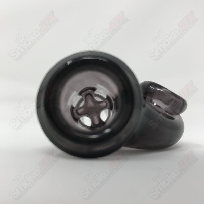 Black Ice UV Black T Glass 18mm Fully Worked Slide
