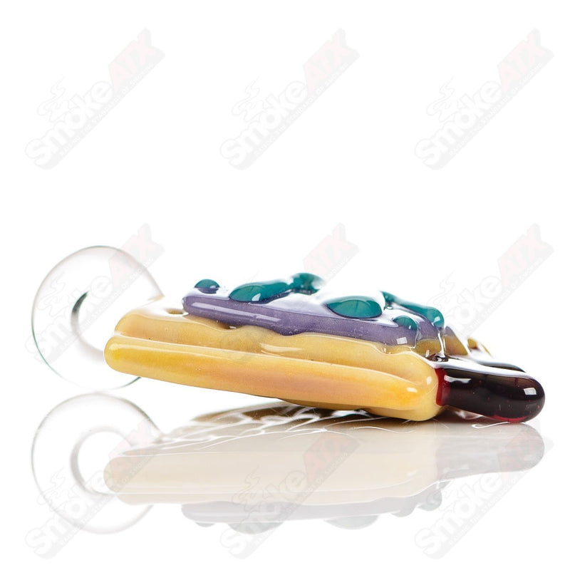 Purple/Teal Icing Pop Tart Pendant Renee Patula - Smoke ATX