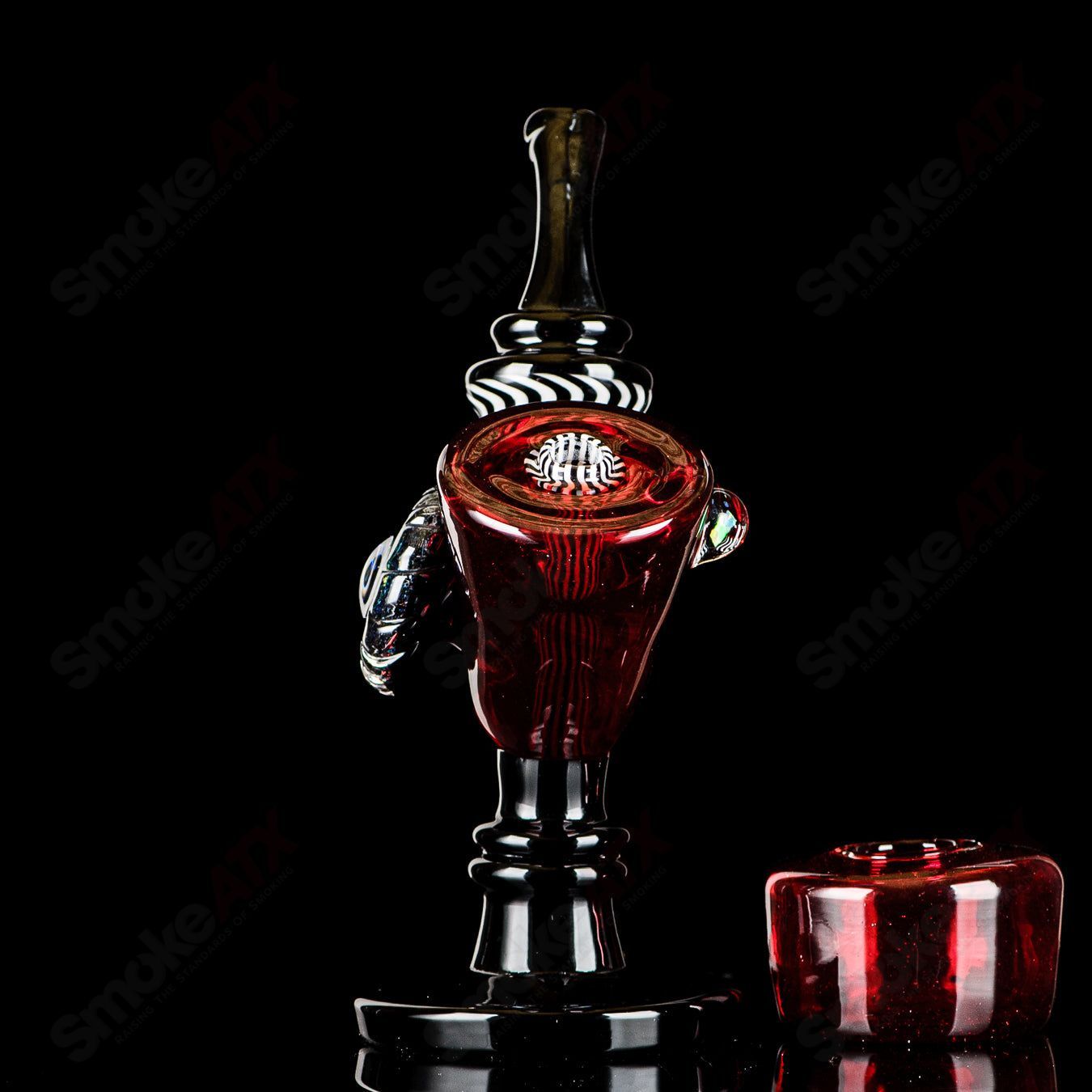 Red Errlock (Sherlock Rig) w Dichro Disk JMass - Smoke ATX