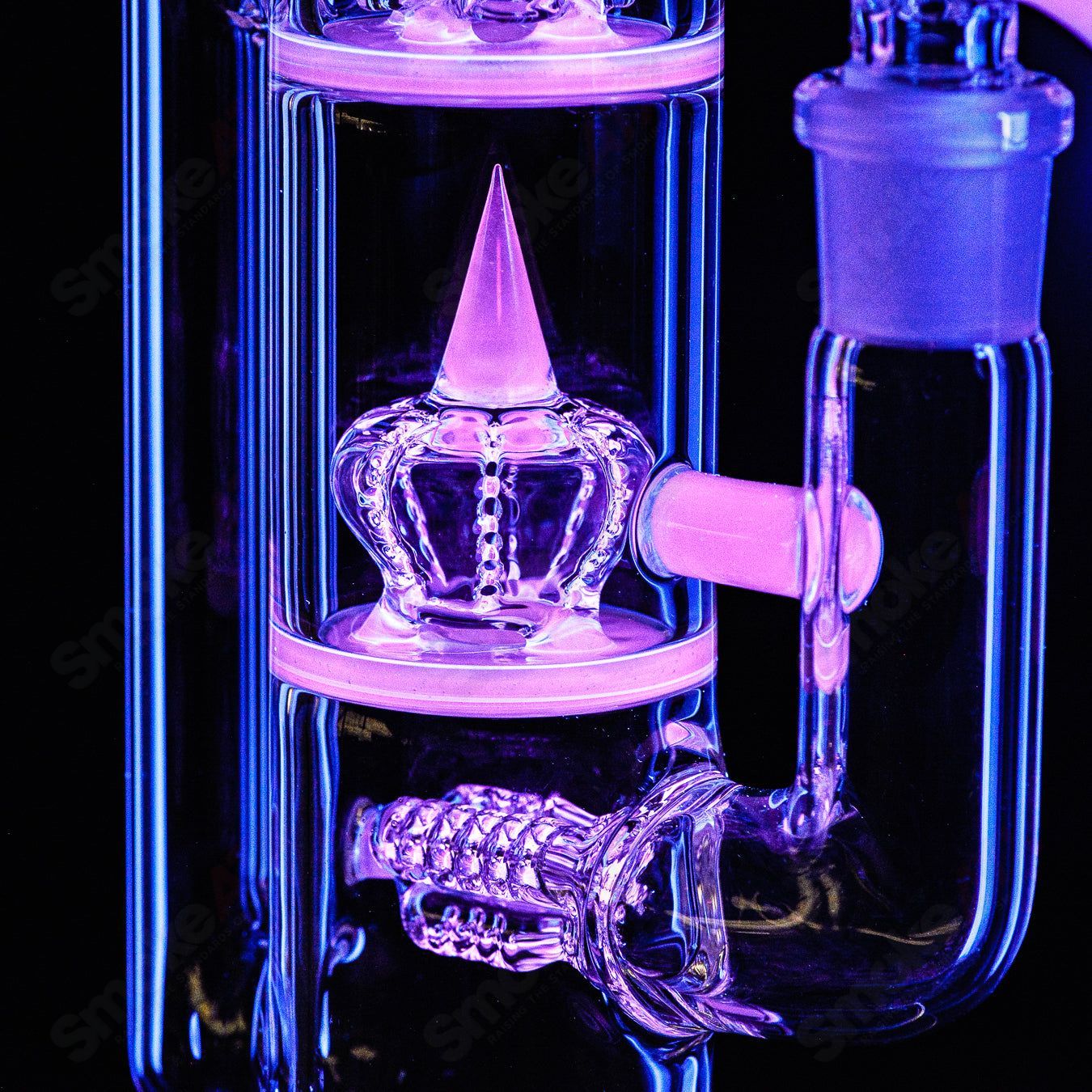 44mm Treecycler Threeline/Imperial/Inv4/Splashgaurd  Partial + Seal Accents (Lime White Satin UV) Sovereignty - Smoke ATX