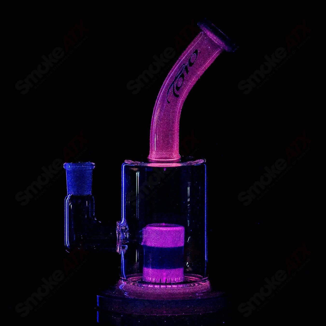 1 14mm Single Froth by Toro Glass - Smoke ATX