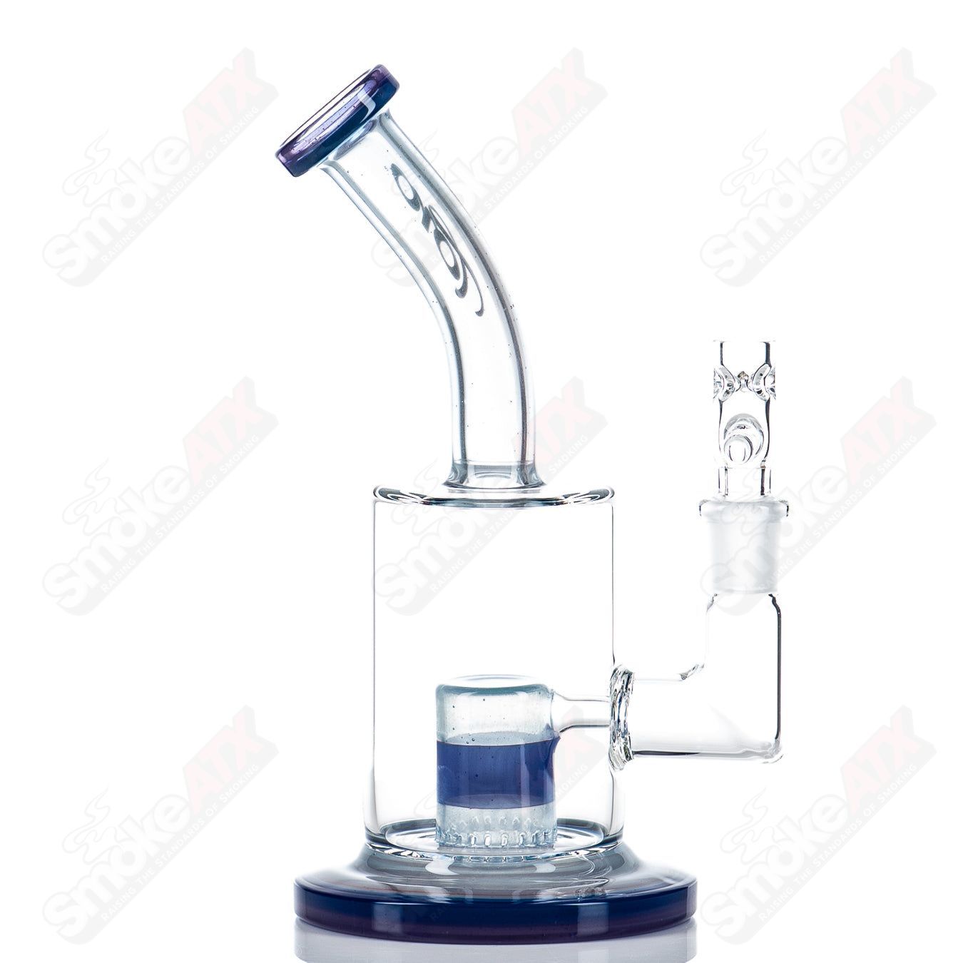 1 14mm Single Froth by Toro Glass - Smoke ATX