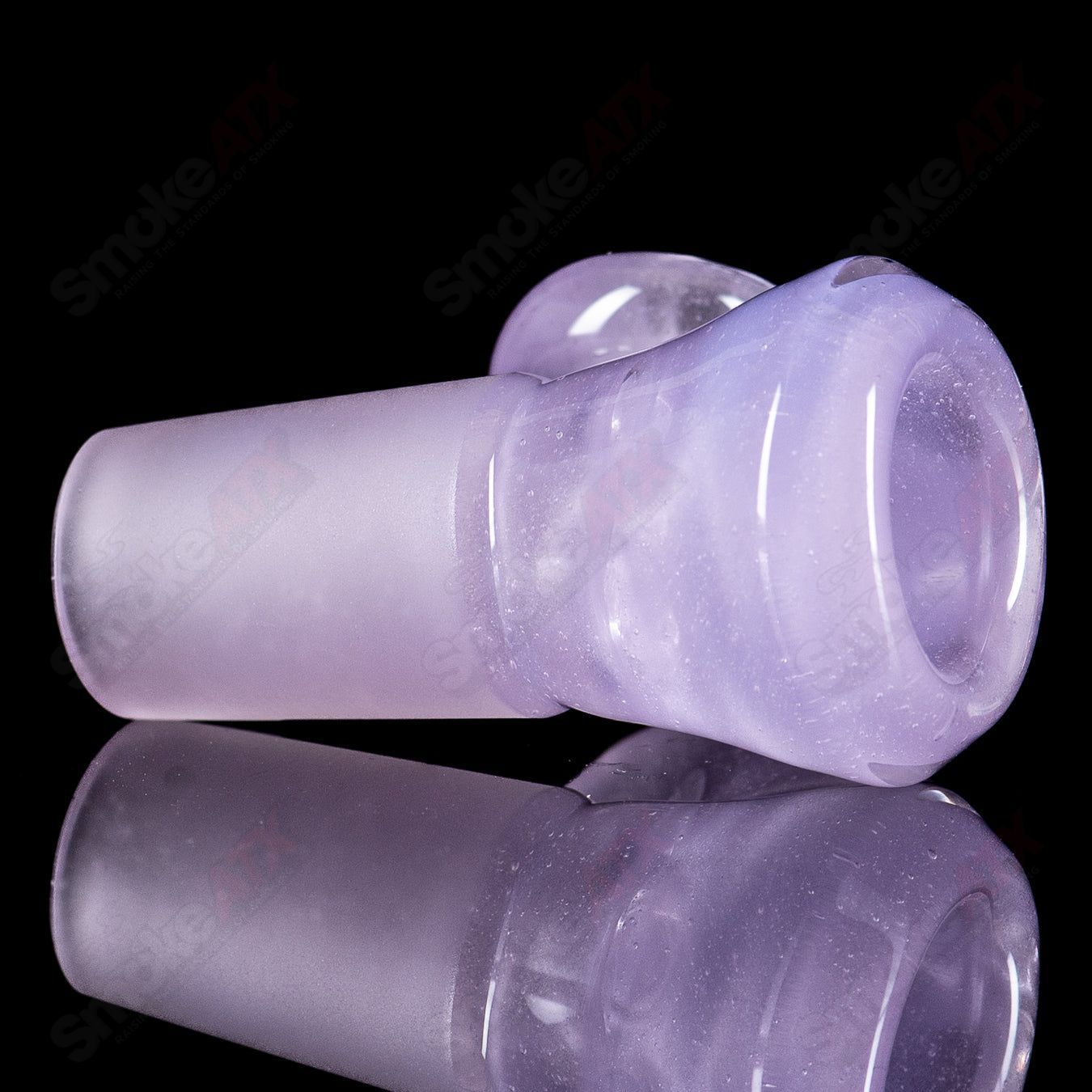 1 - 18mm Full Accent Slide Black T Glass - Smoke ATX