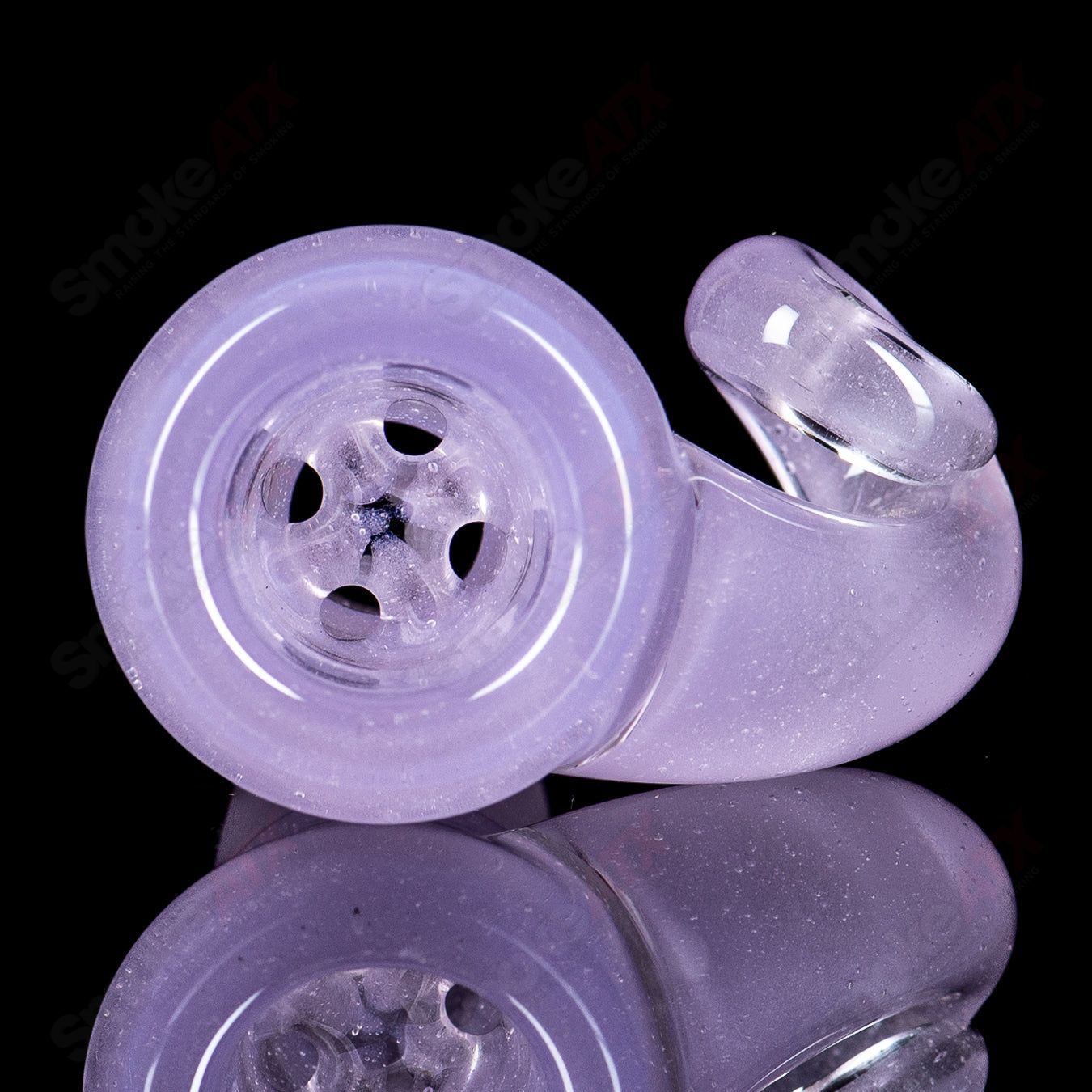 1 - 18mm Full Accent Slide Black T Glass - Smoke ATX