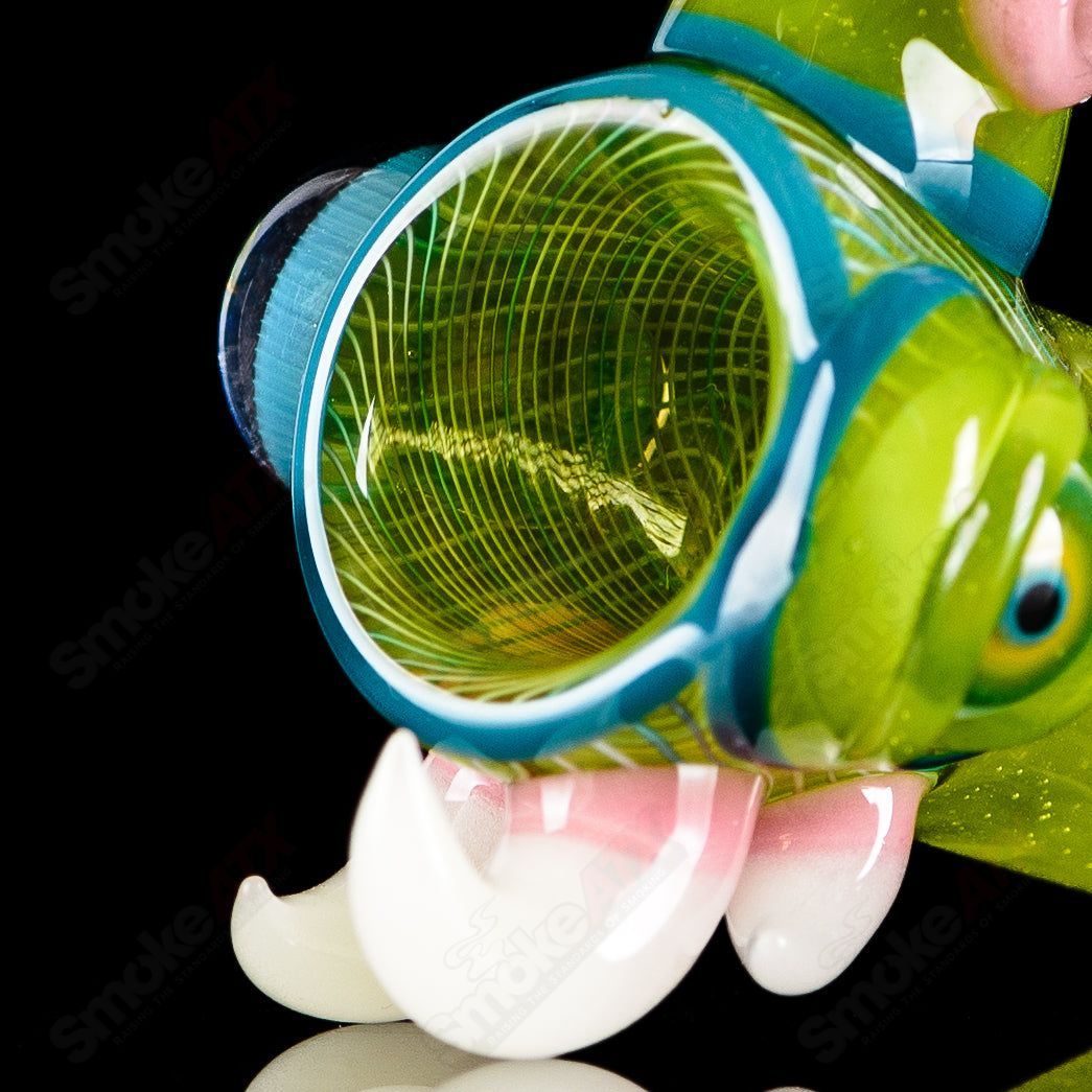 1 19mm 3 - Hole Slide Dosa x Salt Glass - Smoke ATX