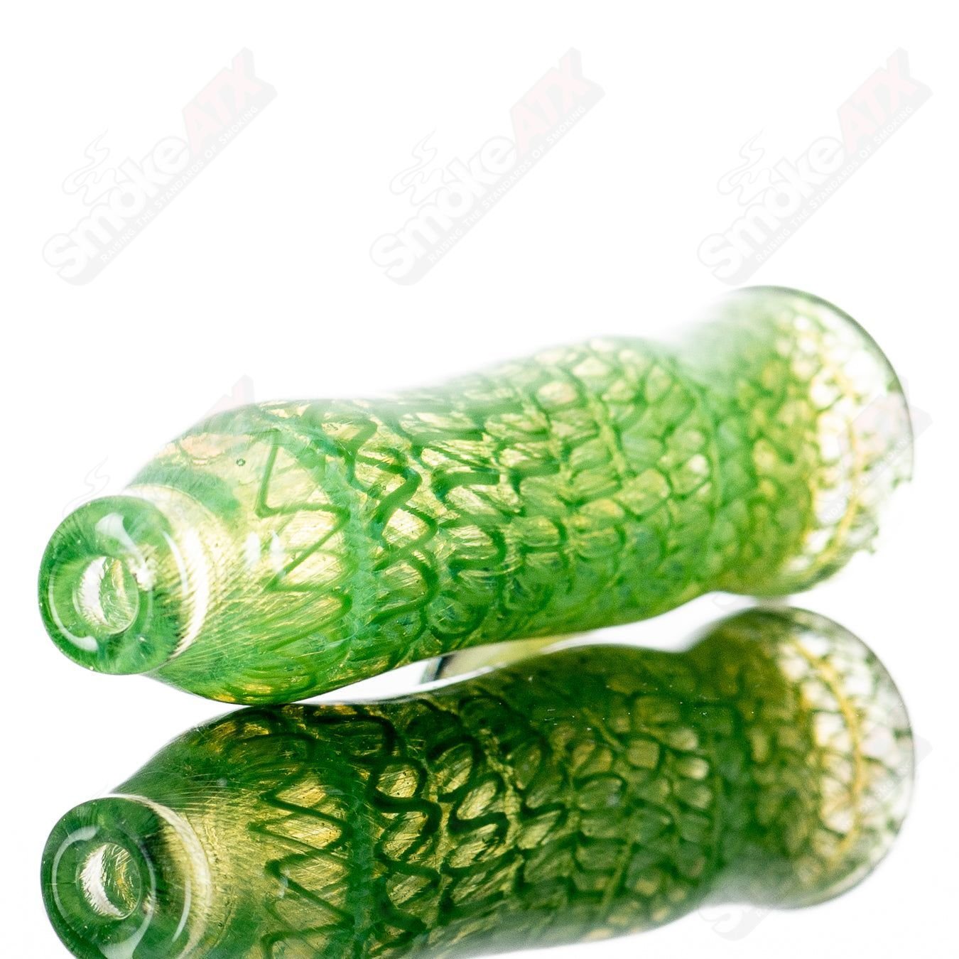 1 Coil Chillum by JMK Glass - Smoke ATX