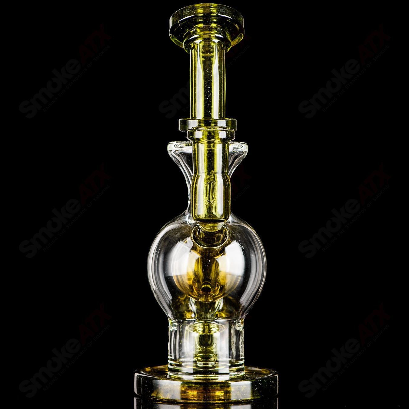 1 Color Ball Rig Fat Boy Glass - Smoke ATX