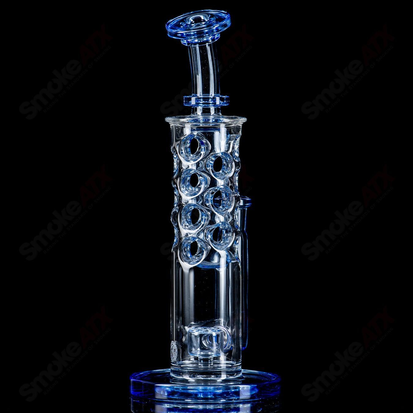 1 Color Straight Fab Fat Boy Glass - Smoke ATX