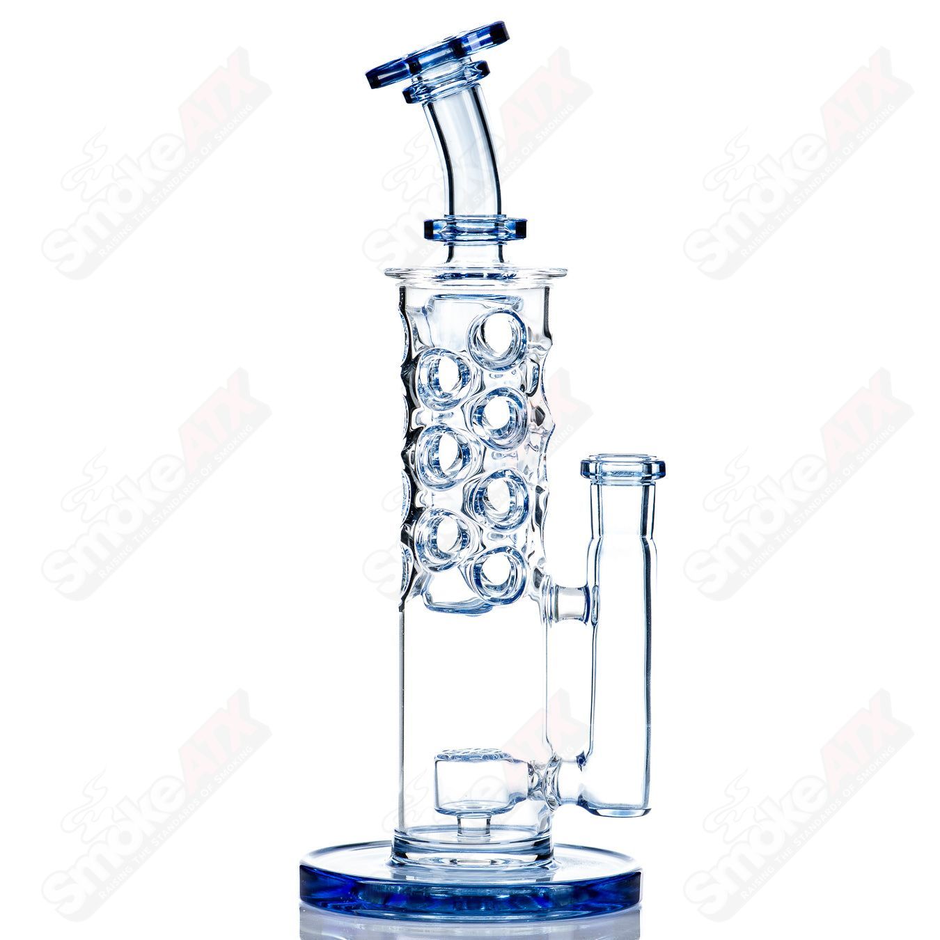 1 Color Straight Fab Fat Boy Glass - Smoke ATX