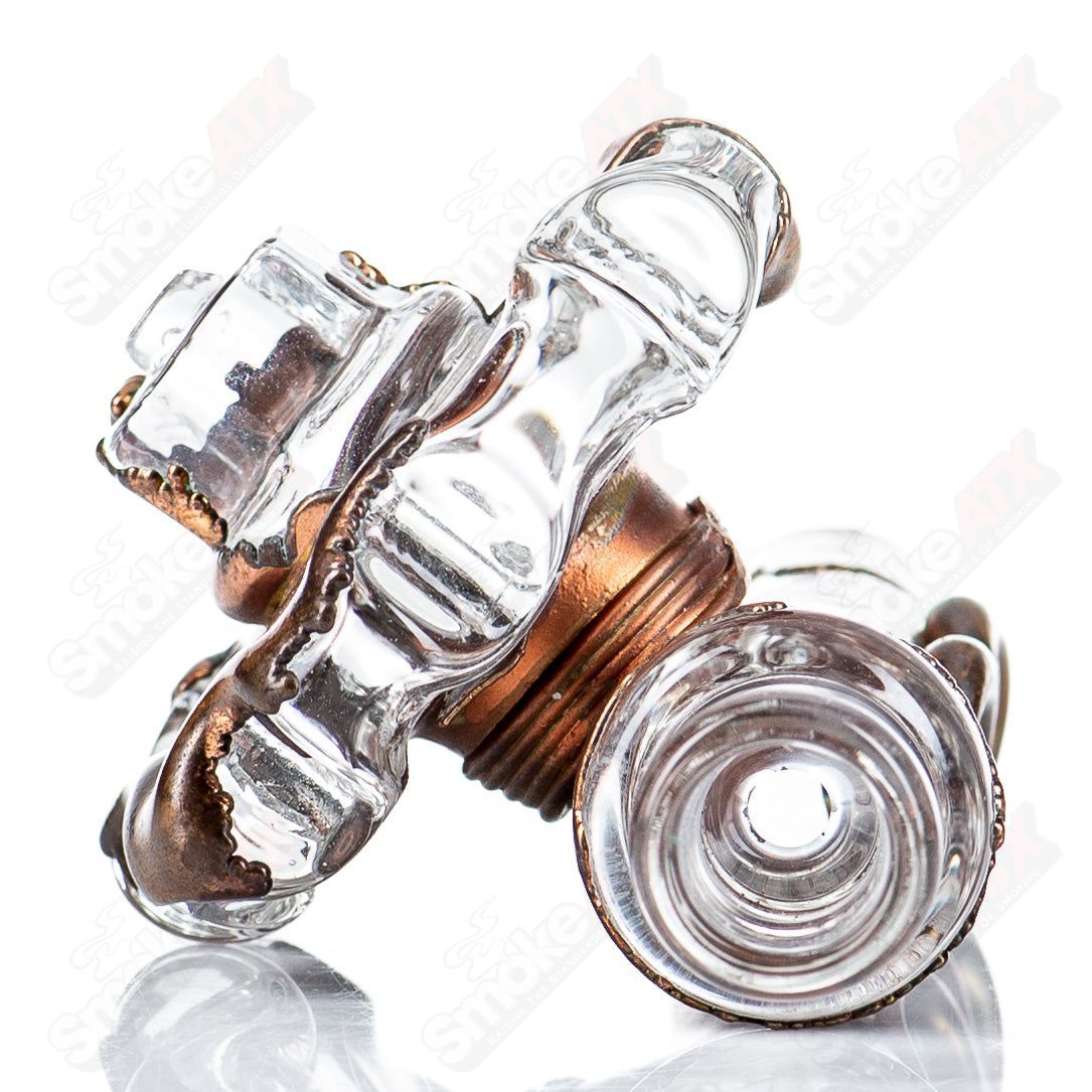 1 Electroformed Gear Chillum by Zack P x Snic - Smoke ATX