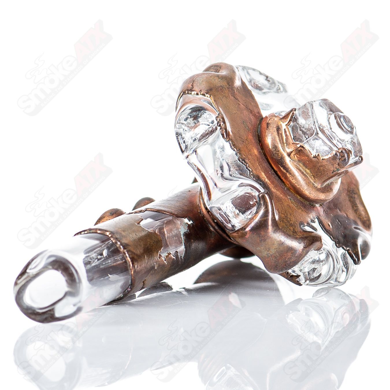 1 Electroformed Gear Chillum by Zack P x Snic - Smoke ATX