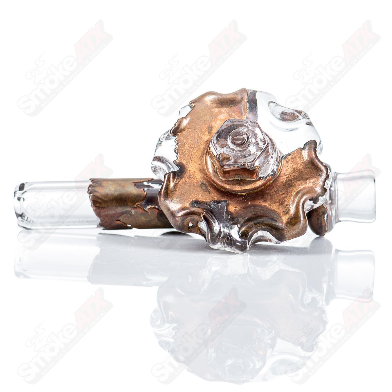1 Electroformed Gear Chillum by Zack P x Snic - Smoke ATX