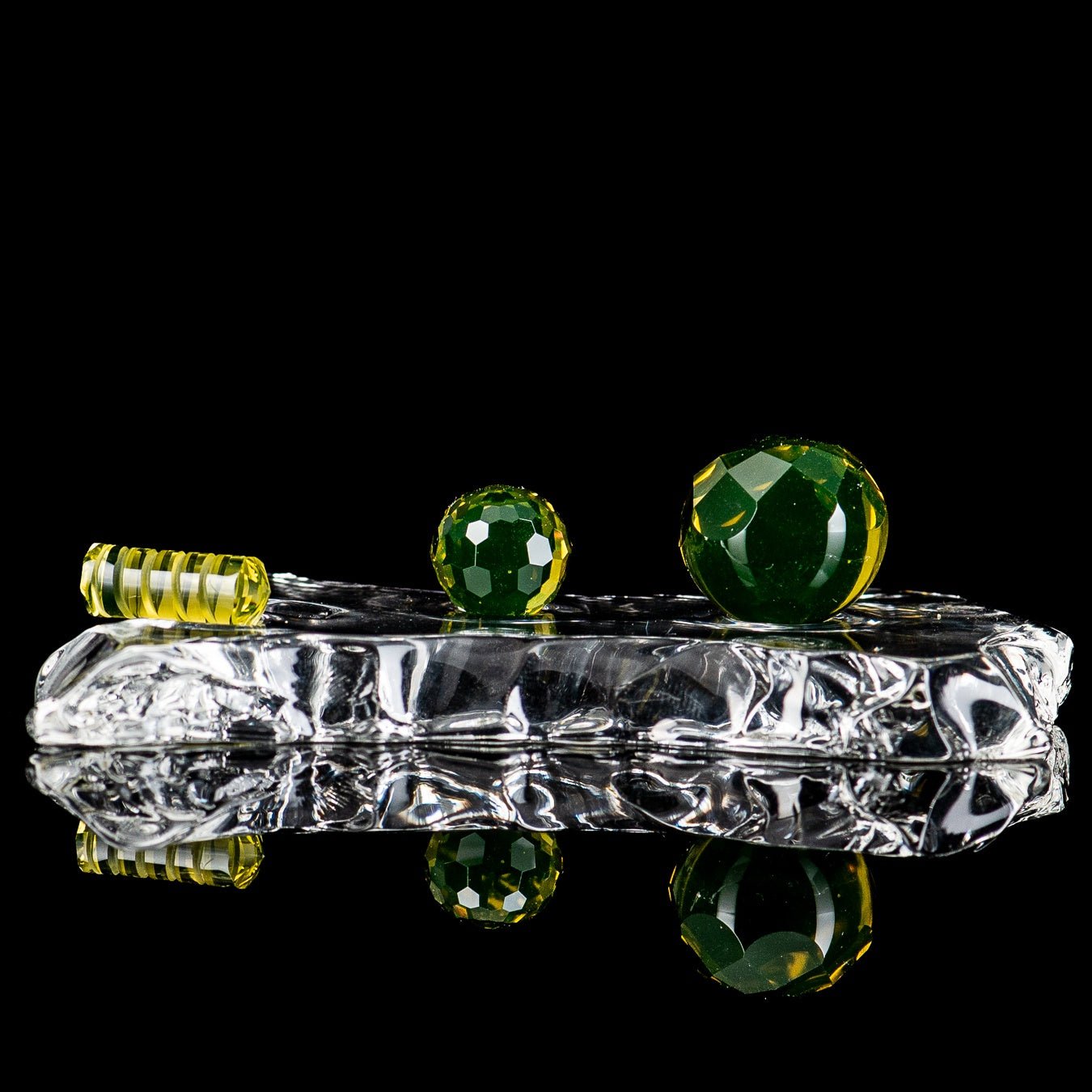 1 Fully Faceted Fatal Facets x KBC Terp Slurper Set - Smoke ATX