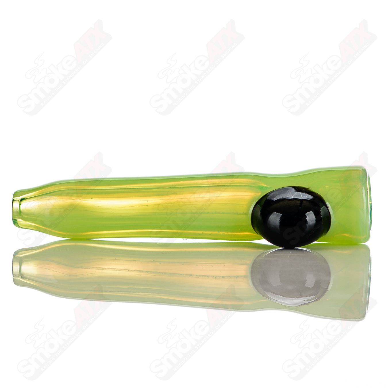 1 I/O Worked Chillum Signed - JMK Glass - Smoke ATX