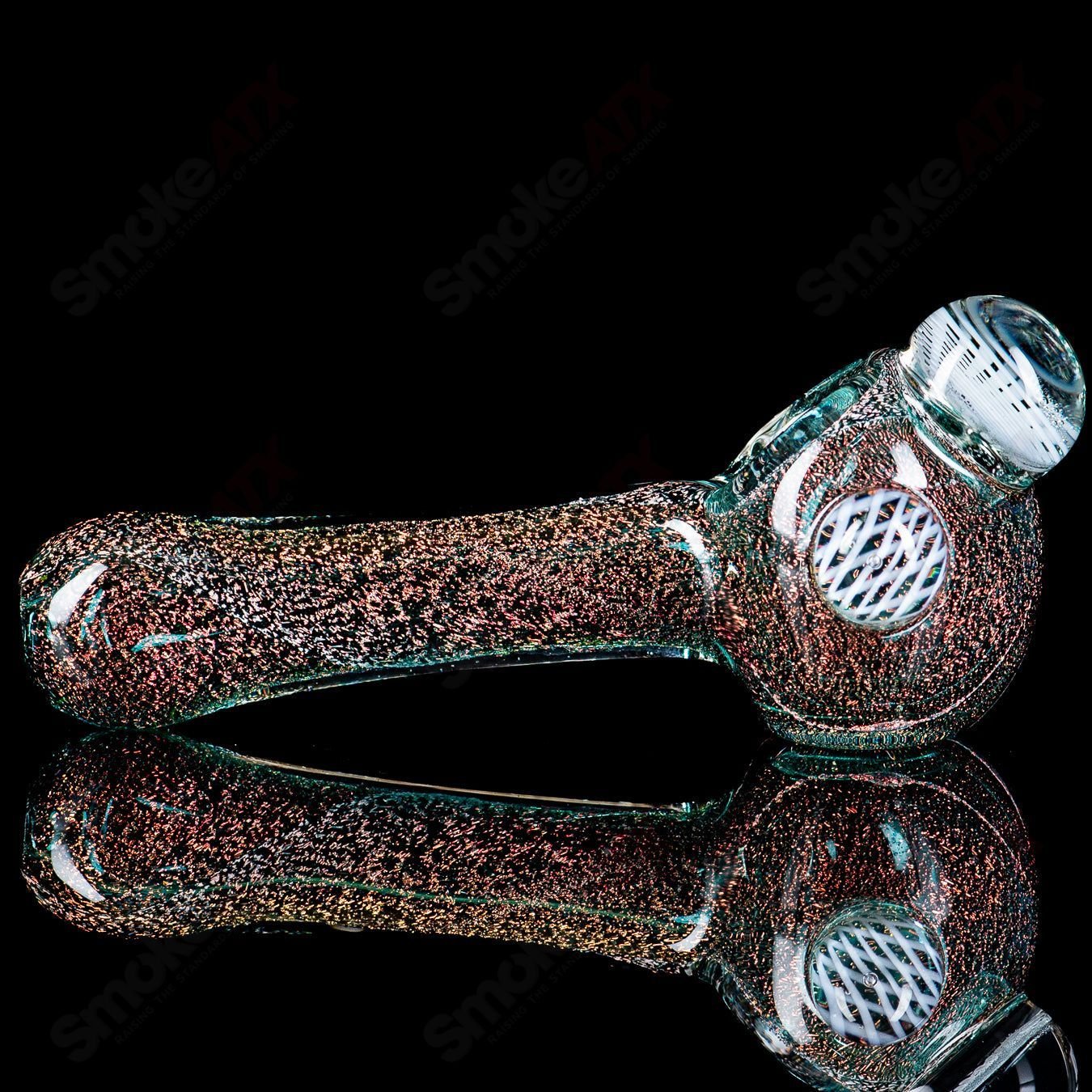 1 Medium Dichro Spoon (Over Lake) by SPG - Smoke ATX