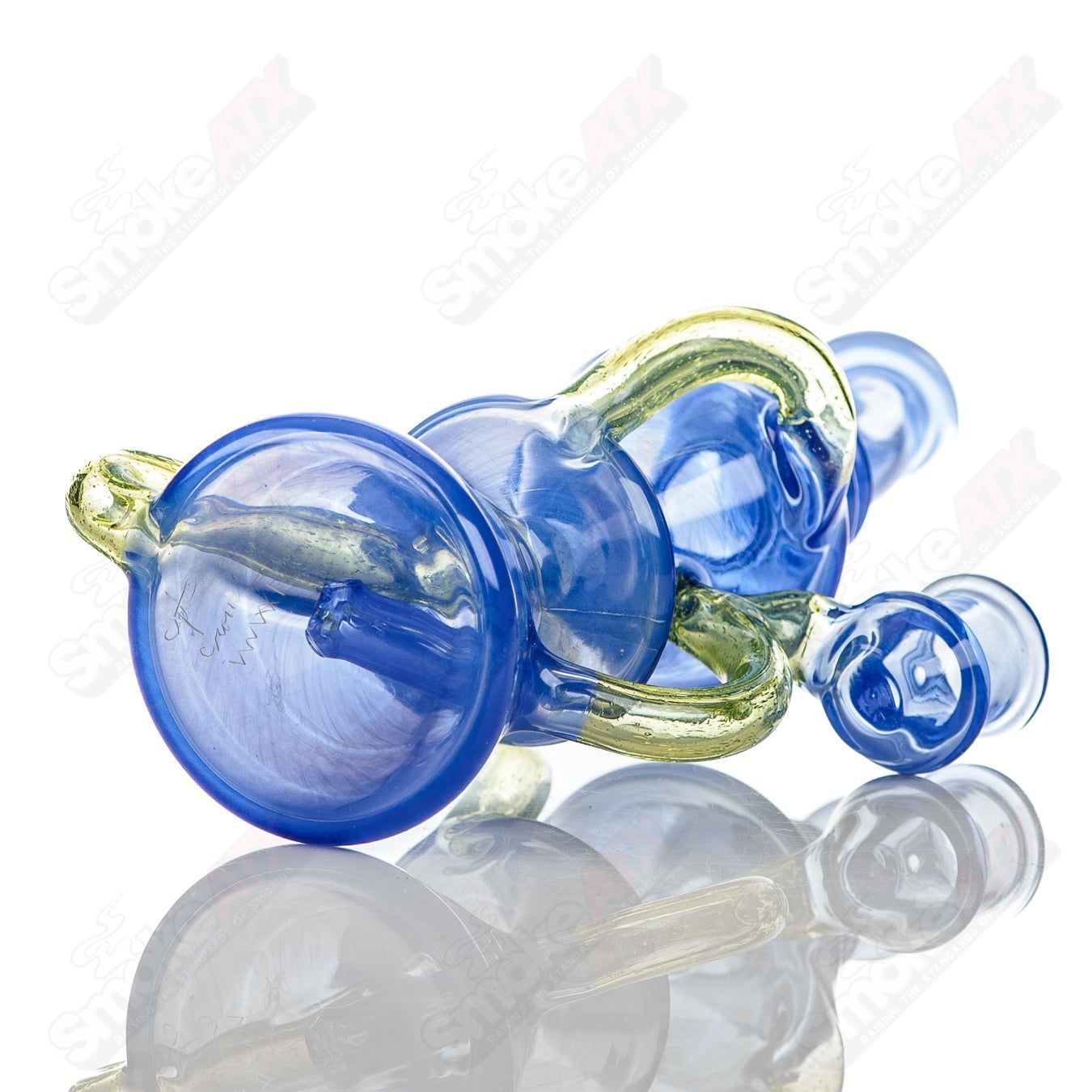 1 Mini Two & Through CFL Recycler by Captn Chronic - Smoke ATX