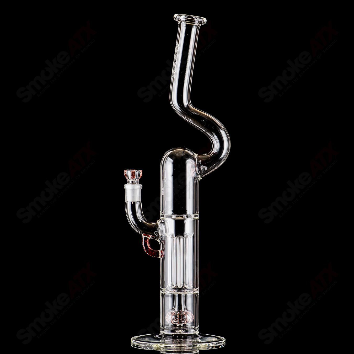 1 Pillar Natty Neck Solid Foot Partial Accent Sovereignty - Smoke ATX