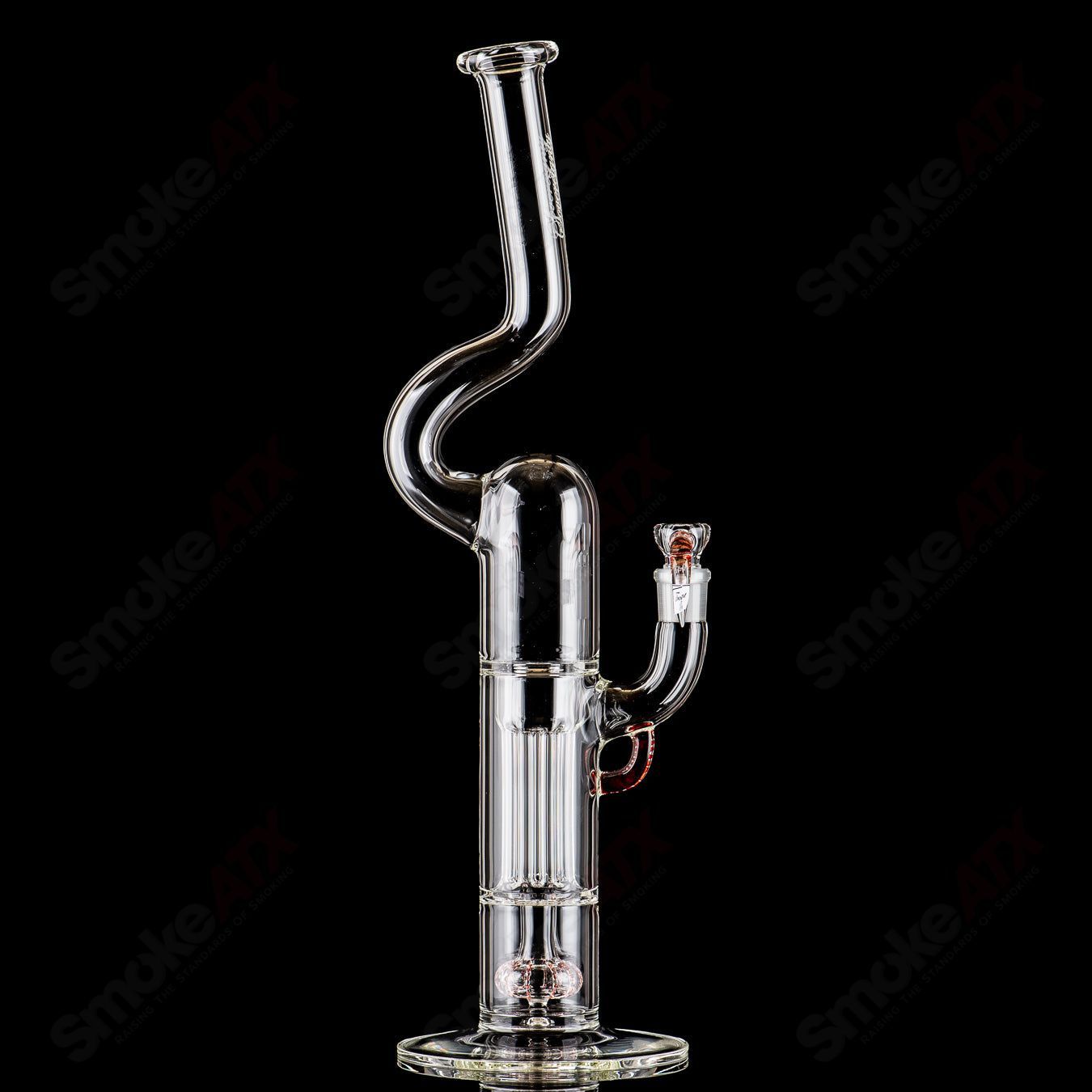 1 Pillar Natty Neck Solid Foot Partial Accent Sovereignty - Smoke ATX