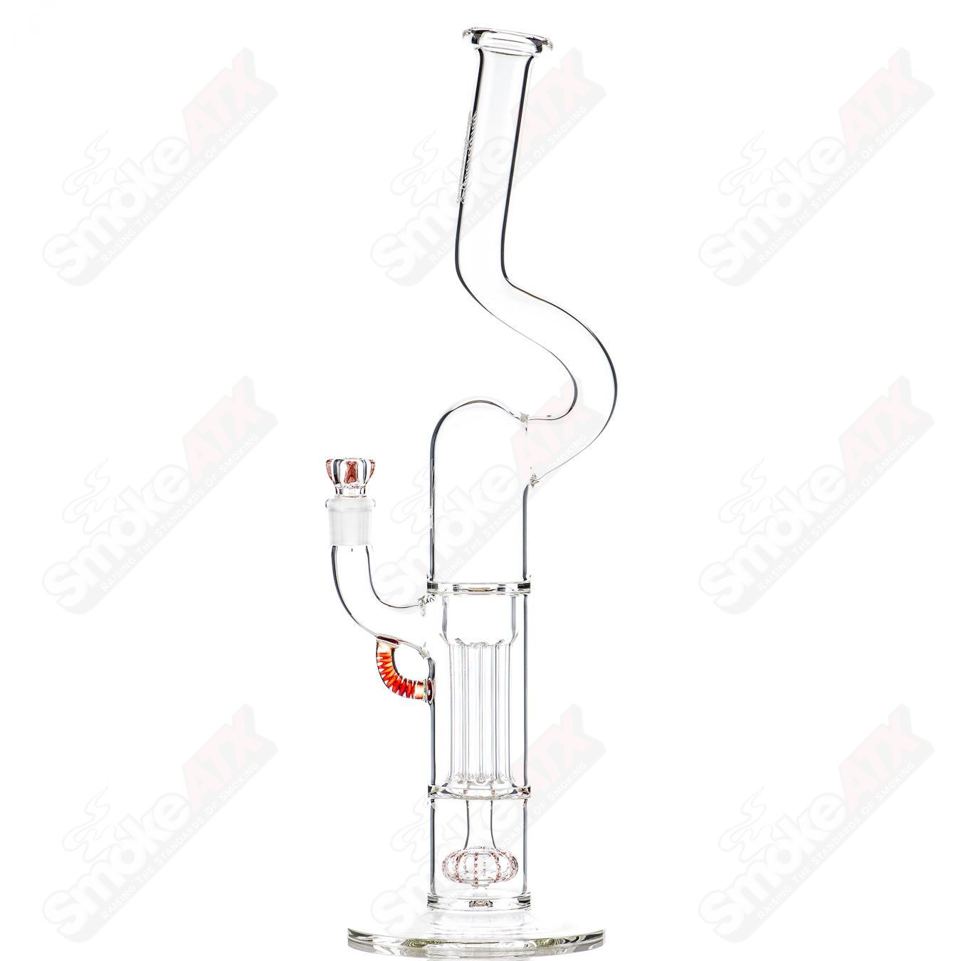 1 Pillar Natty Neck Solid Foot Partial Accent Sovereignty - Smoke ATX