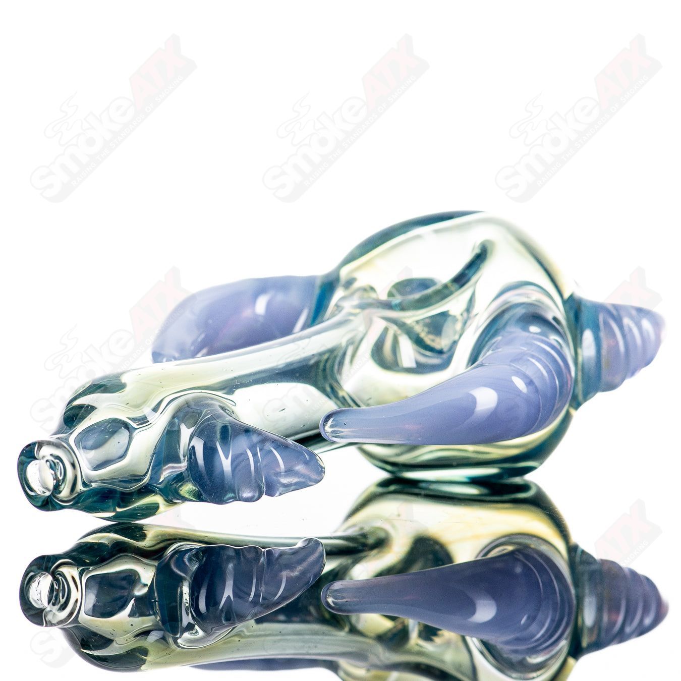 1 Sceptre Steam Roller Spoon by JMK Glass - Smoke ATX
