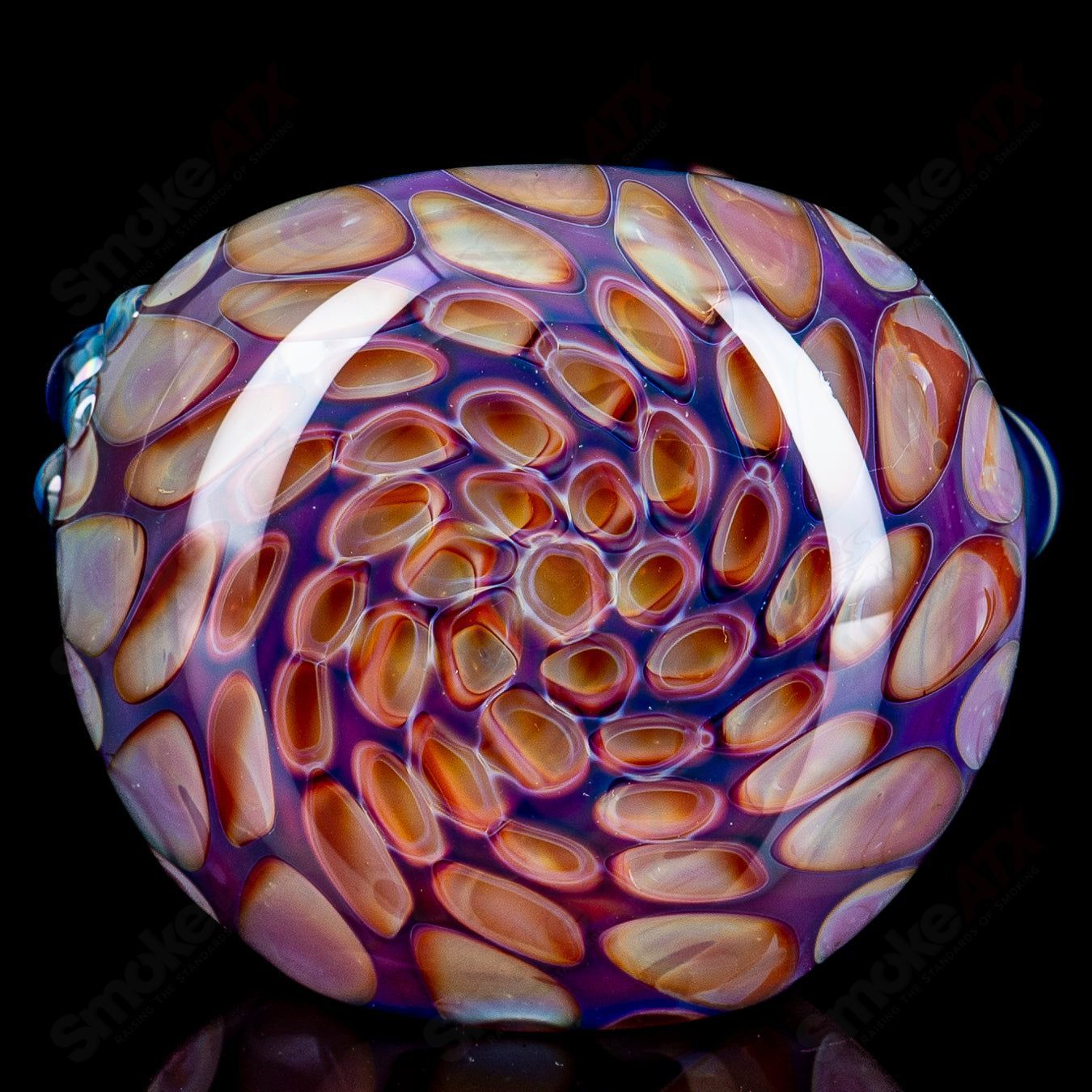 1 Serendipity Spoon w Honeycomb Endcap Uncle Fish - Smoke ATX