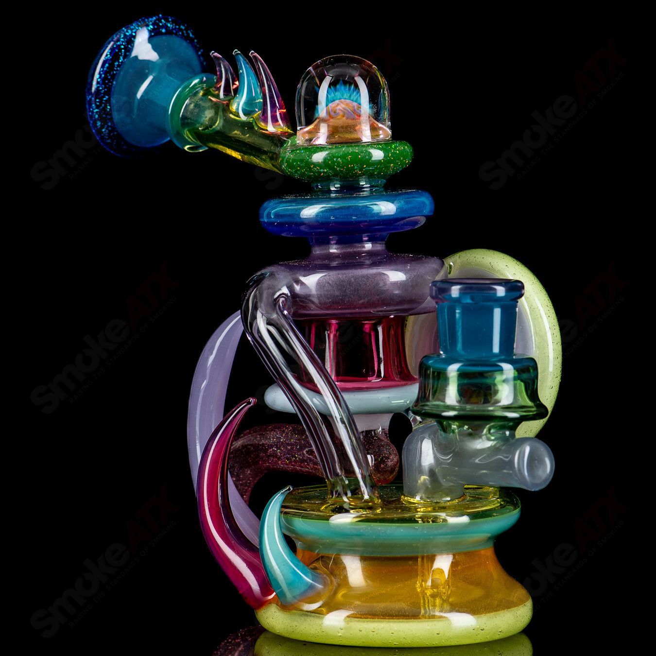 1 Terpcycler Rig Freeek Glass - Smoke ATX