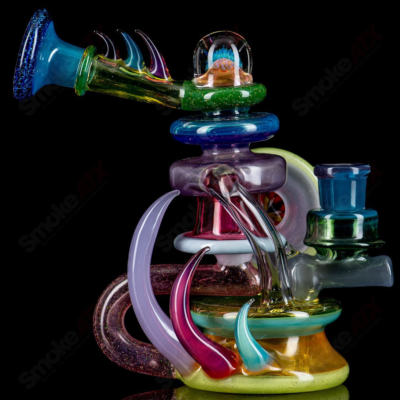 1 Terpcycler Rig Freeek Glass - Smoke ATX