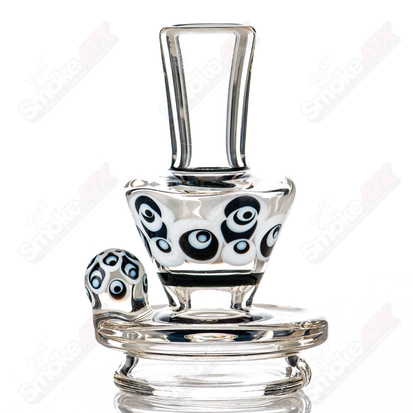 1 UV Dot - Stack Dry Puffco Top Indo X Geoff Made - Smoke ATX