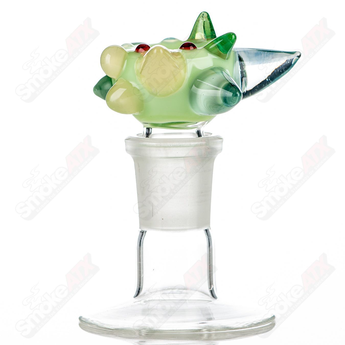 10 19mm Full Color Worked Horn Milli Bowl JMass - Smoke ATX