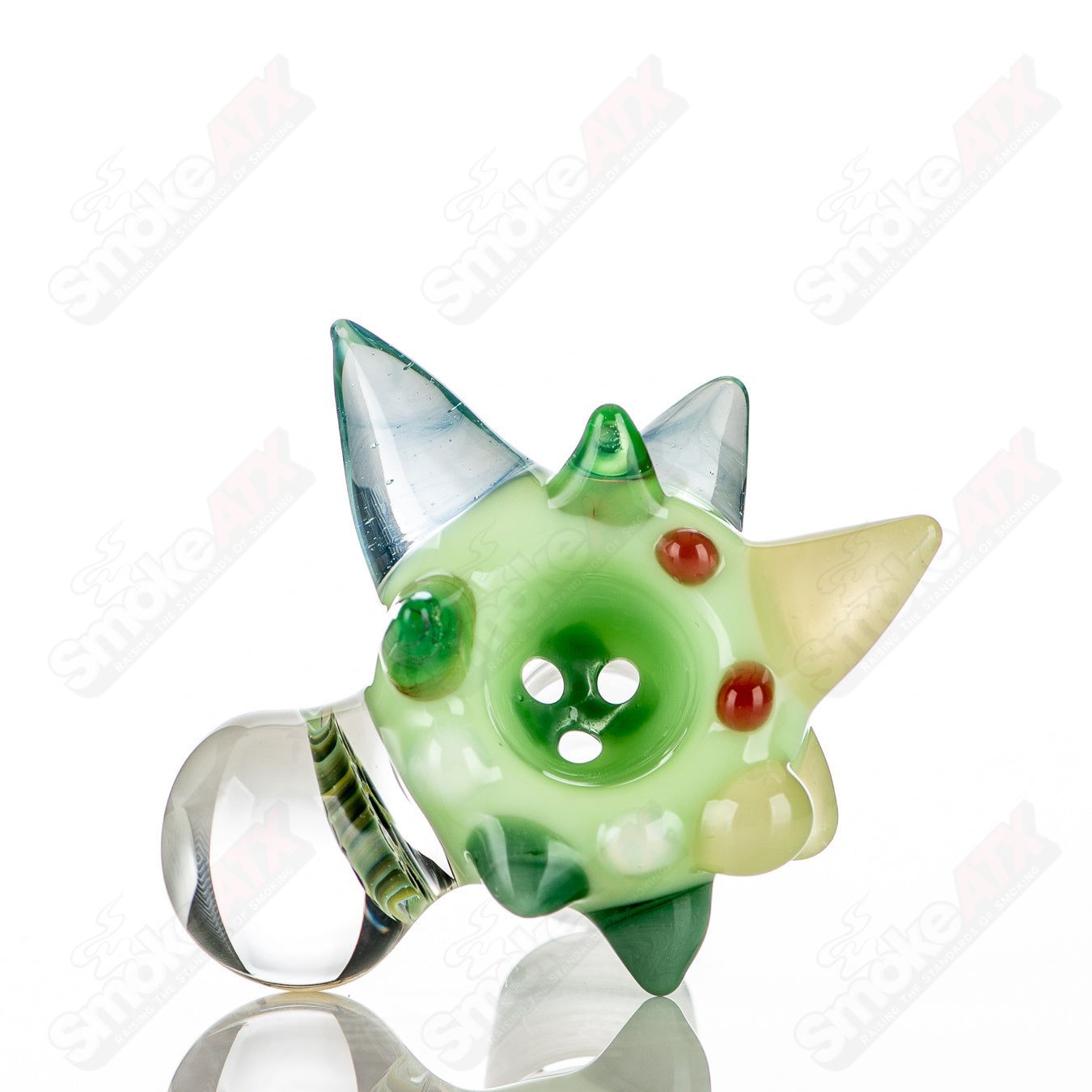 10 19mm Full Color Worked Horn Milli Bowl JMass - Smoke ATX