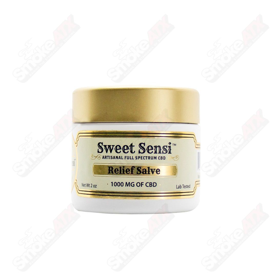 1000mg CBD Relief Salve Sweet Sensi - Smoke ATX