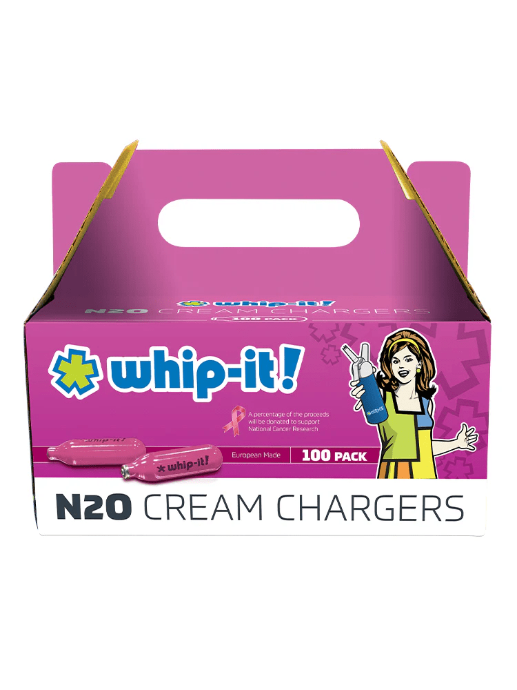 100pk Cream Chargers Whip - It! - Smoke ATX