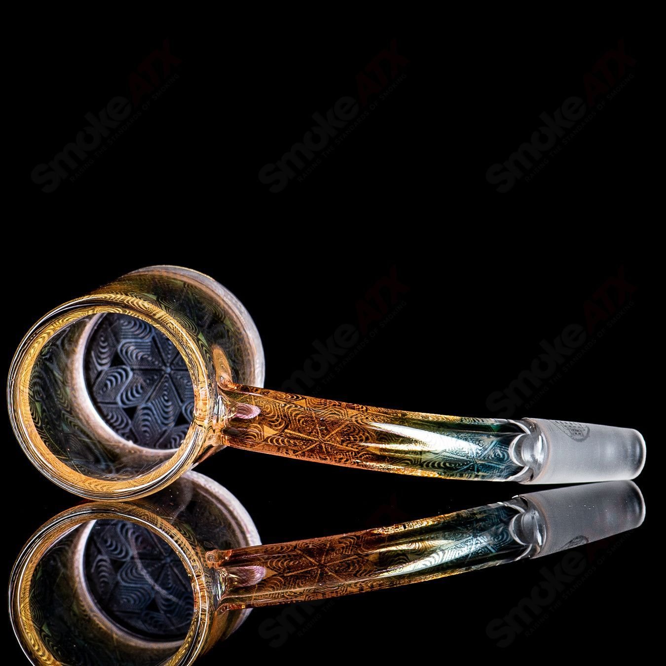 10/45 Binary Banger Collab by Quave x Mothership Glass - Smoke ATX