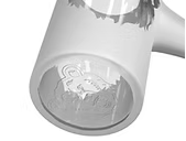 10/45 Silhouette Banger Bear Quartz - Smoke ATX